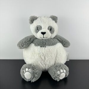 Little Miracles Gray White Chubby Panda Bear Cub 13” Costco Soft & Cuddly Plush
